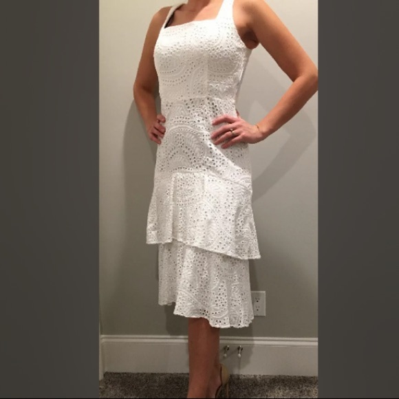 Antonio Melani Wilma Lave Ruffle Layered D… - Picture 3 of 10